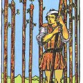 9 of Wands Upright