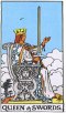 Queen of Swords Upright