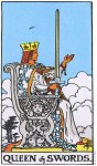 Queen of Swords Upright
