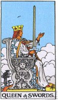 Queen of Swords Upright