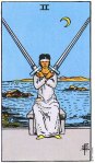 2 of Swords Upright