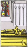 4 of Swords Upright