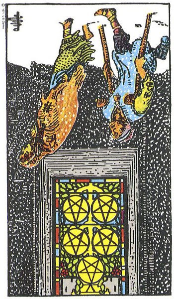 5 of Pentacles Reversed