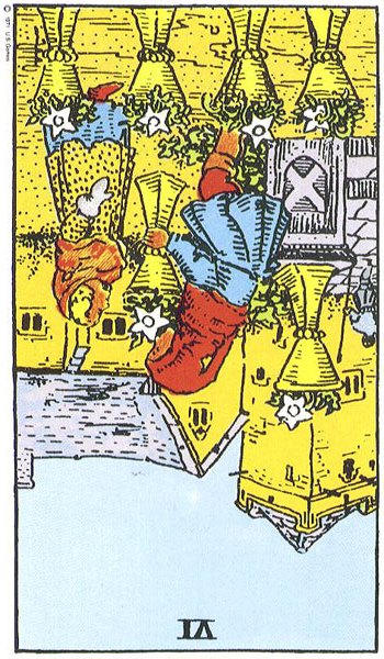 6 of Cups Reversed