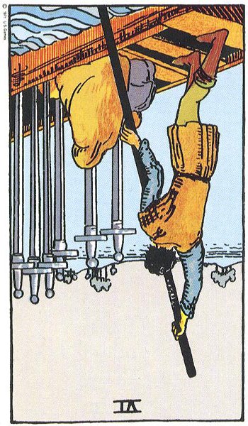 6 of Swords Reversed