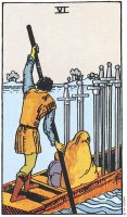 6 of Swords Upright