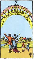 10 of Cups Upright
