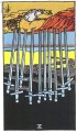 10 of Swords Reversed