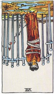 8 of Swords Reversed