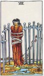 8 of Swords Upright