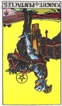 Knight of Pentacles Reversed