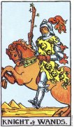 Knight of Wands Upright