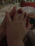 Holding My Sons Hand