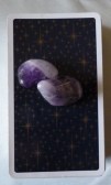 tarot deck with amethyst