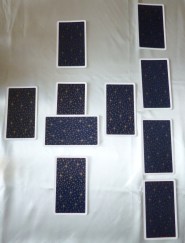 Spread with Cards face down