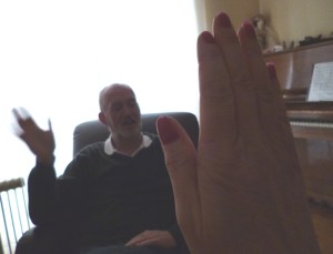 stopping a client from giving too much information