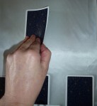 turning card sideways