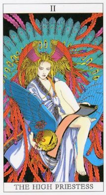 high-priestess-yoshitaka-amana-tarot