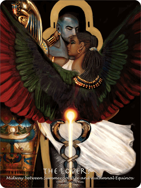 julie-cuccia-watts-journey-into-egypt-tarot-lovers