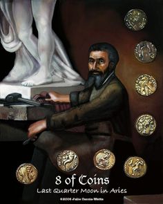 julie-cuccia-watts-maat-tarot-eight-pentacles