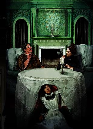 odessa-sawyer-Illustration- the-mediums-daughter-by-ann-hodgman