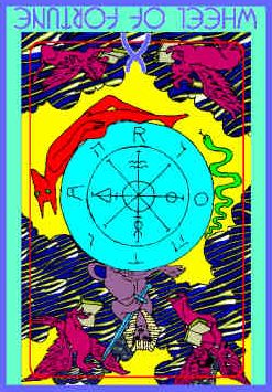 wheel-fortune-colman-smith-tarot