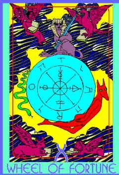 wheel-fortune-colman-smith-tarot