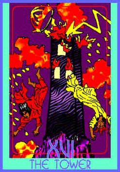 tower-colman-smith-tarot