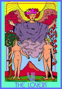 lovers-colman-smith-tarot