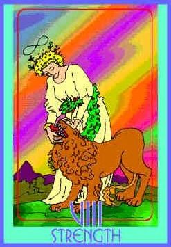 strength-colman-smith-tarot